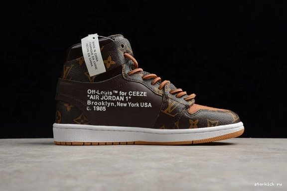 1 O-W AQ0818-158 CASE) AQ0818-158 -LouiV AIR (WITH JORDAN 0228